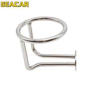 Seacar Stainless Steel Drink Holder 304 Boat Marine Hardware For <b>Yacht</b> RV Waterproof Mounting Bracket - Product Image 1