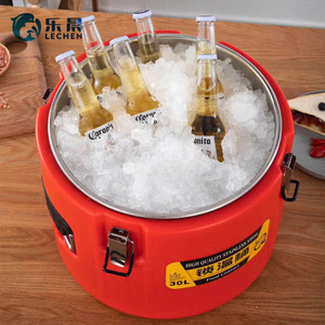 Caixa Térmica Extra Grande com Dupla Isolação para Picnic, Caixa de Armazenamento, Aquecedor de Comida, Conjunto de Aquecedor de Comida <span class=keywords><strong>70L</strong></span> - Product Image 5