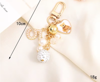 Porte-clés vintage élégant pour fille, sac à main avec pendentif en métal pour casque, sac à main pour écouteurs, accessoires, cadeau