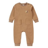 Conjunto de Mameluco Personalizado 100% Algodón Orgánico Suave para Bebé, Mameluco de Manga Larga, Body para Recién Nacido CHOCHO SAMA con Botones a Presión