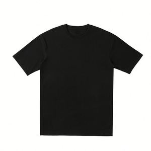 Camiseta de Cuello Redondo Extra Grande para Hombre, 100% Algodón Orgánico, 260 g/m², Cómoda, Suave, Estampado Largo, Nueva Colección Verano 2025, Económica - Product Image 2