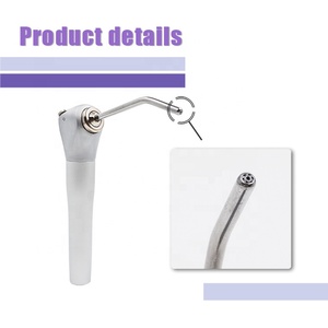 Semprotan Air udara Dental, jarum suntik tiga cara, dengan 2 ujung nozel tabung untuk Unit gigi - Product Image 3