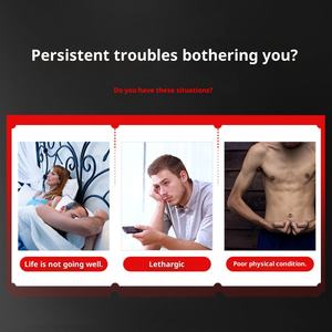 Men's Energy Mellow Cream Black Coffee Oyster Compound Peptide Ginseng Deer <strong>Whip</strong> Rhesus <strong>Instant</strong> Coffee Sunny 100g in Box - Product Image 3