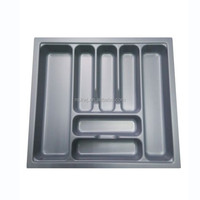 NISKO Fabricant OEM – Plateau de rangement multi-compartiments en ABS pour couverts de cuisine, idéal pour l'organisation des tiroirs et le tri des ustensiles domestiques