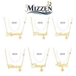 Collares de Acero Inoxidable Personalizados <span class=keywords><strong>con</strong></span> <span class=keywords><strong>Nombre</strong></span>, Joyería Fina de Moda, Gargantillas y Cadenas <span class=keywords><strong>para</strong></span> Mujer, Regalo de Cumpleaños - Product Image 6