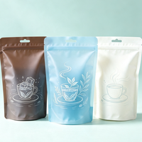 Échantillon Gratuit – Sachets Doypack Gaufrés Anti-humidité Refermables de Qualité Alimentaire pour Magasins d'Épicerie, Café en Poudre et Thé Séché