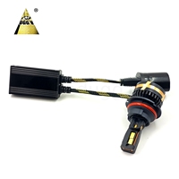 Ampoules de phares LED automobiles 200W H4 H7 H11 9005 9006, kit de conversion LED haute luminosité avec refroidissement par 4 tubes en cuivre