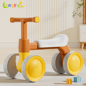 Vélo d'équilibre éducatif en plastique à tirer Jeux multifonctions Jouets marcheurs pour bébés et enfants - Product Image 1