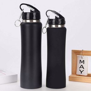 Adults Stainless Steel Water <b>Bottle</b> With Modern Design <b>Straw</b> Cup for Travel-Friendly Use - Product Image 6