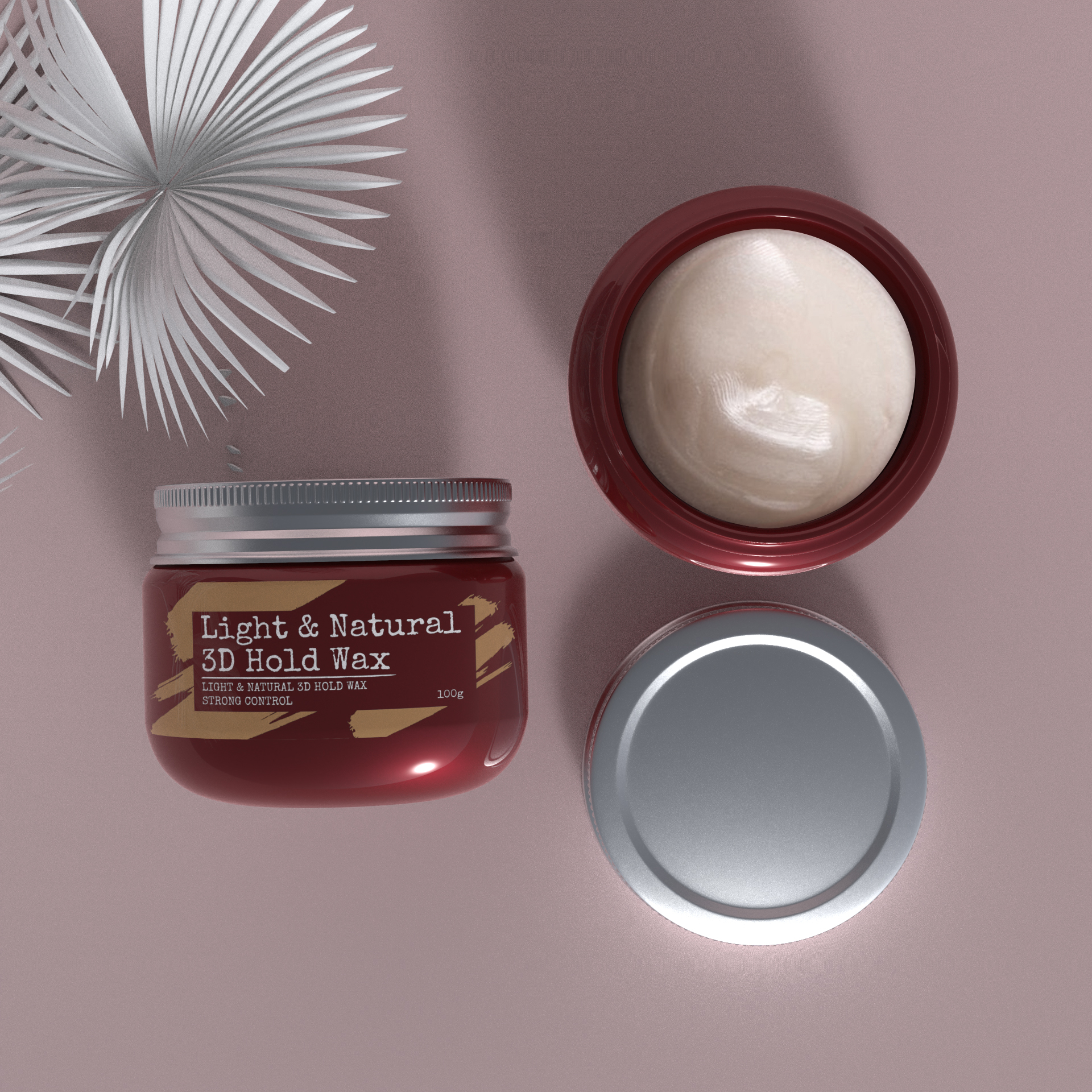 Новые товары от частного бренда для мужчин, воск для укладки волос, легкий и натуральный 3D воск, индивидуальный продукт