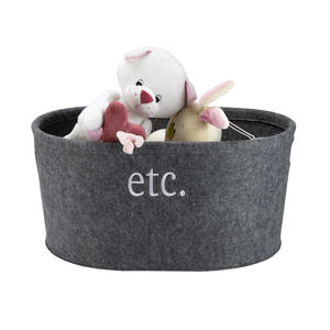 Factory Directly Sale Custom Felt <strong>Laundry</strong> Organizer Basket Felt Storage Box for Clothes Towel Toiletry Baby Products <strong>Books</strong> - Product Image 5