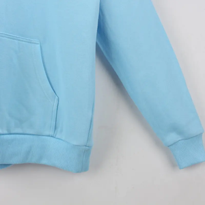 Sudadera con capucha de alta calidad, OEM, con logotipo personalizado, impresa en serigrafía, 100% algodón, extragrande, gruesa, con cierre de cremallera, color gris carbón. - Product Image 3