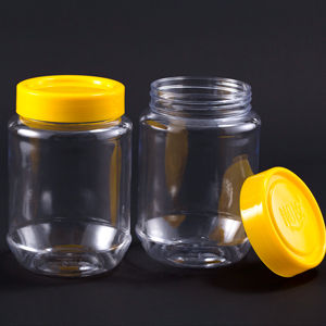 เหยือกพลาสติกขนาดเล็ก750มล. เหยือกใส่เนยถั่วเกรดอาหารพร้อมฝาเกลียว - Product Image 3