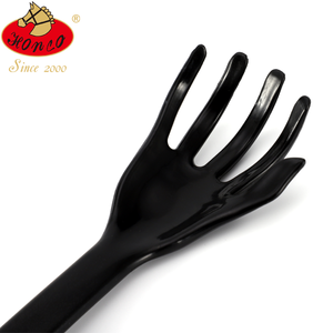 Ложка для обуви OEM, 50 см (19,5 дюймов), 2 в 1, экологичная, прочная, мужская, разноцветная, в форме лапы, для чесания спины, из твердого пластика - Product Image 6