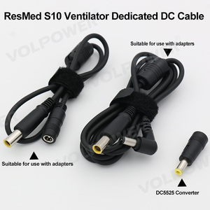Prise DC5521 --- <span class=keywords><strong>ResMed</strong></span> AirSense10 + Fiche DC5521 --- <span class=keywords><strong>ResMed</strong></span> AirSense 10 <span class=keywords><strong>ResMed</strong></span> <span class=keywords><strong>S10</strong></span> Ventilateur Câble DC dédié pour ventilateur - Product Image 4