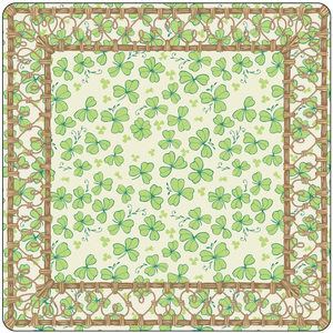En stock, tapis de mahjong américain personnalisé, design floral coloré, tapis de table de mahjong de luxe, antidérapant, vente en gros - Product Image 6