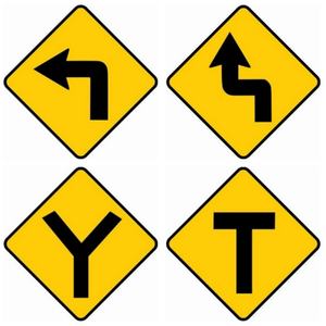 سعر المصنع للبيع بالجملة + 20 سنة شكل علامة تحذير عاكسة على الطريق Rign - Product Image 1