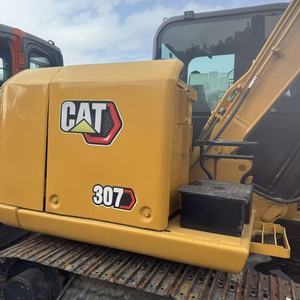 รถขุดตีนตะขาบแคตเตอร์พิลลาร์ CAT307 มือสอง ขนาด 7 ตัน ระบบไฮดรอลิกเดิม เครื่องจักรก่อสร้างขนาดเล็กสำหรับขาย - Product Image 3