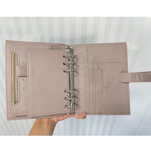 皮革规划师制造A5素食皮革6环规划师封面豪华议程定制活页夹规划师德国 - Product Image 3