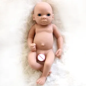 26cm10インチミニリアルなシリコン生まれ変わった人形新生児未塗装未完成ソフトドールDIYブランクおもちゃキット