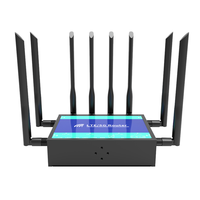 Routeur Wifi 5G industriel Openwrt large gamme de puissance 9V-36V Wi-Fi6 avec emplacement pour carte Sim pour véhicule de bus de voiture