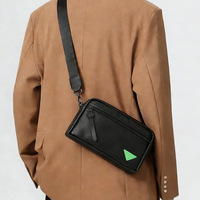 Nouveau design 2026 – Sac bandoulière tendance pour homme, style urbain, streetwear, imperméable, avec logo personnalisé, pour usage quotidien