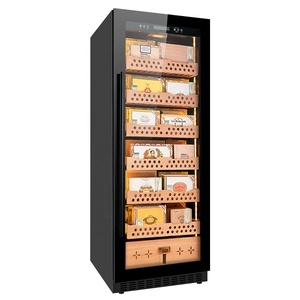 Made In China Customized Commercial Custom Compressor Large Cigar Display Humidors For Sale Used Humidor Cabinet