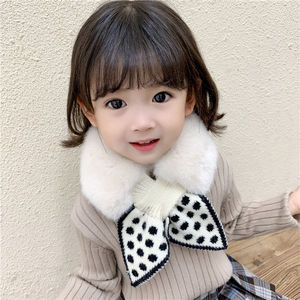 Neonato Infantile Collo Esterno Caldo Del Bambino Della Ragazza Dei Capretti Dei Bambini <span class=keywords><strong>Sciarpa</strong></span> Pentola Lavorato A Maglia di Inverno Addensare Caldo Morbido Peluche <span class=keywords><strong>Sciarpa</strong></span> Del Bambino - Product Image 1