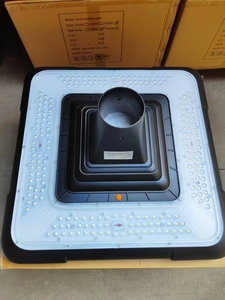 Lámpara Solar Cuadrada Integrada para Jardín, Exterior, Impermeable IP65, LED, para Parque, Camino, Villa, Comunidad - Product Image 5