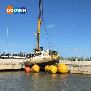 Inflatable Dock Mengapung Mengangkat Kapal Tenggelam Di Bawah Air Apung Air Lift Tas