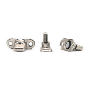 激安セール！常識的なねじ回しボタン式ツイストロックファスナー - Product Image 5