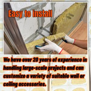 Panel de Lana de Roca con Alta Resistencia a la Compresión para Terraza de Techo - <span class=keywords><strong>Aislamiento</strong></span> de Techo Invertido, 80kg/m³, 80mm, Impermeable - Product Image 4