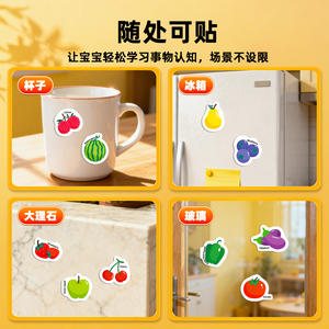 Libro Sensorial DIY para Niños, Juguete Educativo Temprano con Pegatinas de Gelatina, Versión en Inglés, Juguete Educativo Repetitivo - Product Image 3