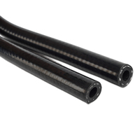 Tuyau en silicone tressé UL94 V0 Tuyau ignifuge résistant aux hautes températures pour applications automobiles et industrielles