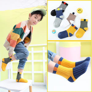 Bulk Spring Kids calzini da pavimento in cotone <span class=keywords><strong>neonato</strong></span> Teen Boys Young Girl Japan Tube Crew School Shoes Socks - Product Image 3