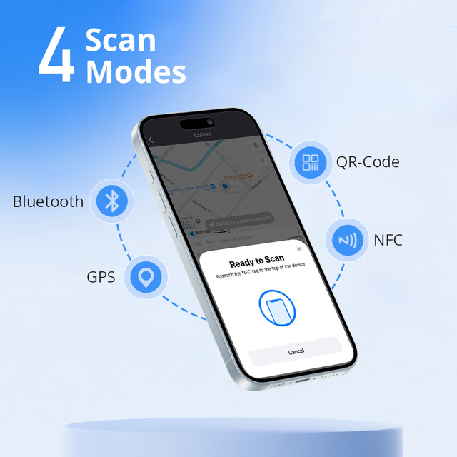 JWM Android&IOS Guard Patrol System Mobile App with Cloud Software Water-Resistant GPS & Camera