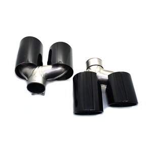 Tubo de Escape de Acero Inoxidable para Automóvil, Punta de Silenciador Negra, Sistema de Escape, Boquilla de Escape para <span class=keywords><strong>Alfa</strong></span> Romeo Giulia 200 280 - Product Image 6