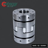Acoplador de mandril para máquina herramienta, disco de contracción de acero, TPU blanco, sin holgura, excede el diafragma, para servomotor CNC, encoder de husillo de bolas