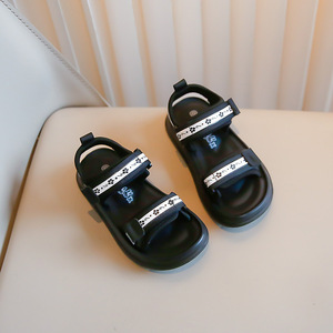Sandalias de Verano para Niñas, con Punta Abierta, Diseño Floral, Color Sólido, Antideslizantes, Ajustables, Estilo Princesa, Zapatos de Playa para Niños - Product Image 5