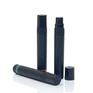 2ml 3ml 5ml 10ml túi nhỏ màu đen mờ phun nhựa du lịch phun sương chai nước hoa - Product Image 1