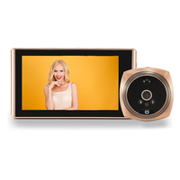 2026 Caméra de visiophone vidéo avec vision nocturne et grand angle, moniteur et sonnette