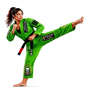 Kimonos de Jiu-Jitsu BJJ Unisexe à Prix Direct Usine, Fabriqués au Pakistan, Multi-Marques, Personnalisables, 100% Coton Anti-Rétrécissement - Product Image 1