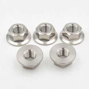 Tuerca hexagonal con brida de acero inoxidable A2 304 serrada DIN6923 - Product Image 2