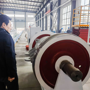 Presser et démonter des roulements de moteur d'essieu de roue de train avec une presse hydraulique à <span class=keywords><strong>pressage</strong></span> horizontal 500T de haute précision - Product Image 6