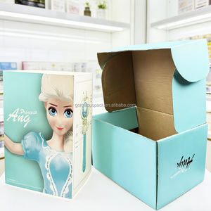 Caja de Cartón para Envíos con Logotipo Personalizado, Caja de Cartón Corrugado Kraft Marrón para Envíos Postales con Tira de Apertura Fácil - Product Image 1