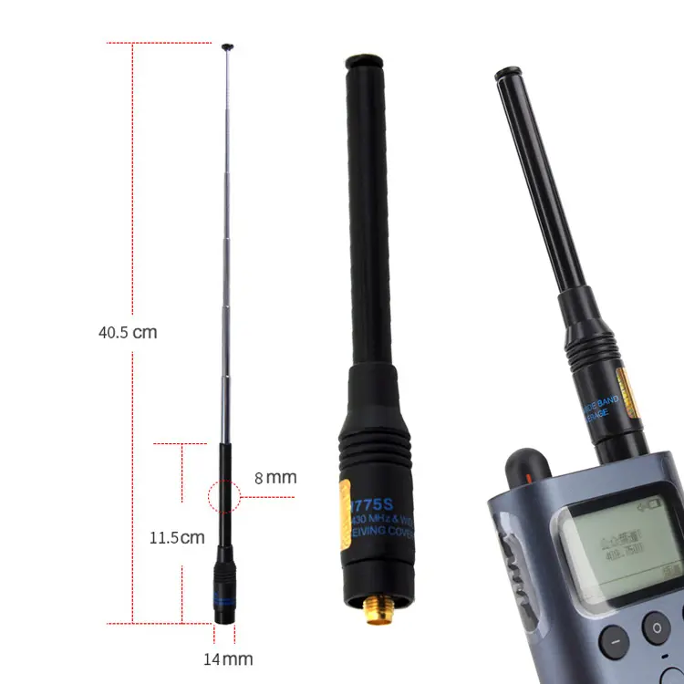 ไร้สาย Omni Direction Ufl Ipex Connector คลิปออนเมาท์สําหรับรถยนต์มือถือเครื่องส่งรับวิทยุเสาอากาศ