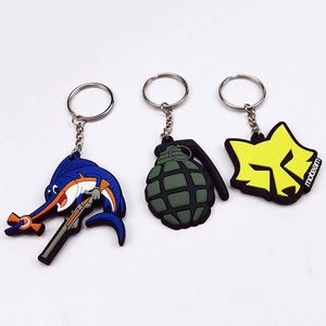 Venta al por Mayor de Llaveros de Silicona de Diseño Personalizado, Llaveros de PVC para Regalo - Product Image 6