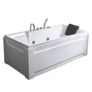 PTB bak mandi hidropijat mewah, bak mandi akrilik berdiri bebas spiral, bak pijat otomatis cerdas Modern