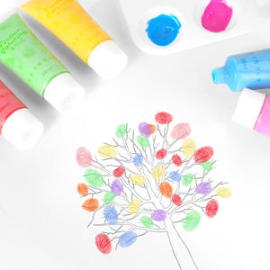 Arte <span class=keywords><strong>lavabile</strong></span> 12 colori per bambini <span class=keywords><strong>lavabile</strong></span> Finger Paint Set per la <span class=keywords><strong>pittura</strong></span> da colorare per bambini - Product Image 4