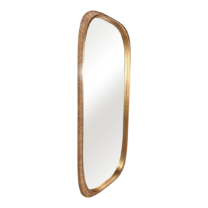 Specchio da Parete Decorativo a Figura Intera con Bordi Ondulati, Moderno per Camera da Letto, Bagno, Ingresso e Soggiorno - Product Image 2
